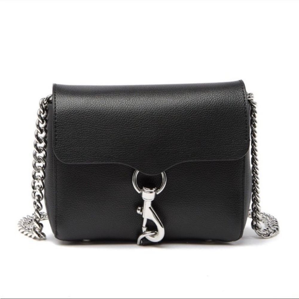 Rebecca Minkofff Mini Stella Crossbody Flap Chain Leather Bag